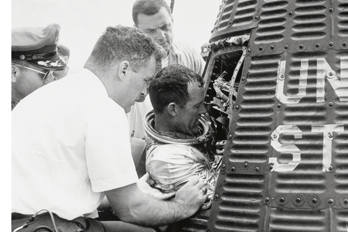 Space History Photo: Cooper Egressing 'Faith 7'